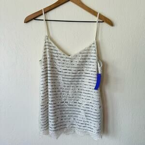 Maurice’s | lace stripe tank top